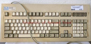 lot 132 image: Vintage Key Tronic KB101 PLUS Computer Keyboard Professional Series