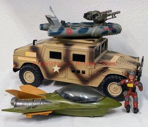 lot 139 image: 1999 U. S. Army Funrise Humvee w RAPID ASSAULT PATROL BOAT 2004 Lanard Toys Not Complete M7969-01A, & 2004 Lanar AF-12