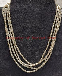 lot 147 image: Fresh Water Pearl Necklace Two Attached Strands each at 17 Long