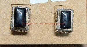 lot 149 image: Sterling Earrings 13mm long, 8 mm think