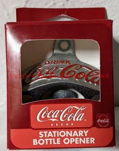 lot 171 image: Vintage Coca-Cola Starr X Stationary Bottle Opener Never Opened (SEALED)