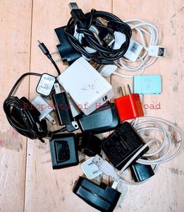 lot 183 image: Bag of Phone Chargers with cables