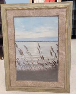 lot 38 image: D. ROMANELLO FRAMED PRINT AS SHOWN. APPROX. 33.25 W x 43.75 H.