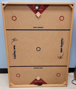 lot 106 image: CARROM NOK HOCKEY TABLE GAME AS SHOWN. APPROX. 35 W x 47 H x 2.75 D.