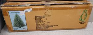 lot 159 image: 4.5 FOOT COLORADO PINE TREE IN BOX AS SHOWN.