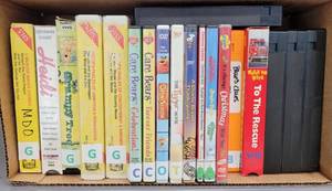 lot 167 image: ASSORTED DVD AND VHS MOVIES AS SHOWN.