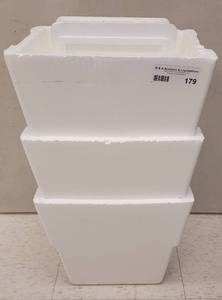 lot 179 image: (3) STYROFOAM COOLERS AS SHOWN.