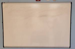 lot 231 image: QUARTET DRY ERASE BOARD AS SHOWN. APPROX. 4 W x 3 H.