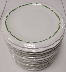 lot 456 image: VINTAGE SHENANGO CHINA DISHES IN STYLE SHOWN.