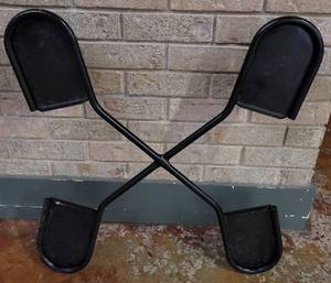 lot 721 image: METAL STACKABLE CHAIR DOLLEY  CART AS SHOWN.