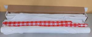 lot 735 image: LOT OF PLASTIC TABLE COVERS AS SHOWN.