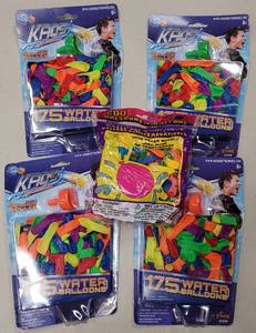 lot 799 image: NEW PACKAGES OF WATER BALLOONS AS SHOWN.