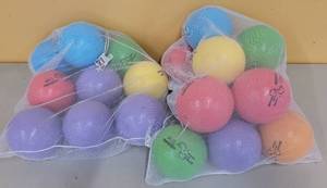 lot 810 image: LOT OF DODGE BALLS IN ASSORTED COLORS AS SHOWN.