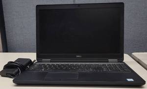 lot 829 image: DELL LATITUDE 5580 LAPTOP AS SHOWN. NO HARD DRIVE.