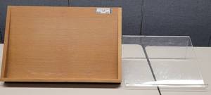lot 851 image: TABLETOP PODIUMS AS SHOWN. (1) APPROX. 22.5 W x 16 H x 14 D.