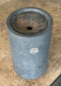 lot 903 image: METAL CIGARRETE RECEPTACLE AS SHOWN.