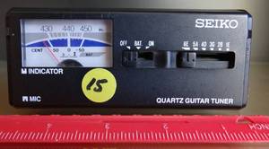 lot 15 image: Seiko ST600 Quartz Guitar Tuner