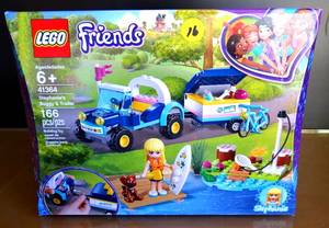 lot 16 image: LEGO Friends Stephanies Buggy & Trailer 41364 - NIB