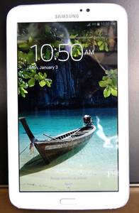 lot 20 image: Samsung Galaxy Tab 3 SM-T217S 7 8GB, Wi-Fi  4G (Sprint) - WORKS GREAT