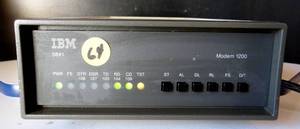 lot 64 image: IBM 5841 Vintage Modem 1200