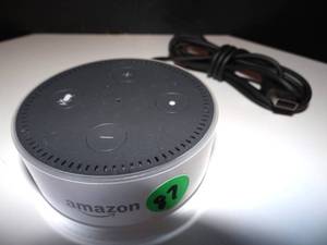 lot 87 image: Alexa Amazon Model RS03QR Echo Dot 2nd Generation Smart Speaker White