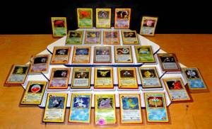 lot 98 image: 1999-2000 WIZARDS POKEMON COLLECTION OF CARDS (30 TOTAL) $$$