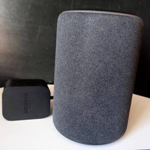lot 107 image: Amazon L9D29R Echo Plus 2nd Gen Smart Speaker $$