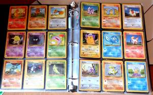 lot 167 image: AMAZING - BINDER FULL (317 TOTAL) 1999 WIZARDS POKEMON CARDS - $$$$