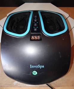 lot 168 image: InvoSpa Shiatsu Foot Massager FMSS-531 - TESTEDWORKS
