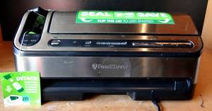 lot 180 image: Food Saver Vacuum Sealer Model V4980  $$