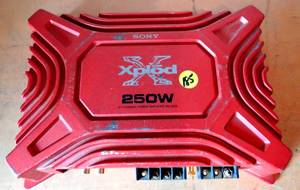 lot 185 image: Sony Xplod XM-502Z 250w Amplifier