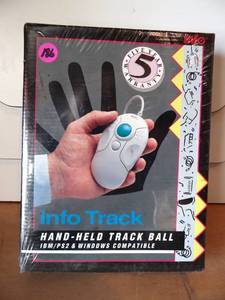 lot 186 image: INFO TRACK HAND HELD TRACK BALL - NEWSEALED