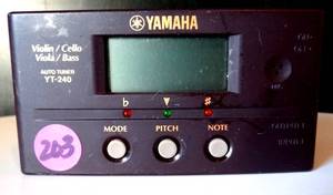 lot 203 image: YAMAHA YT-240 AUTO TUNER