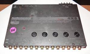 lot 224 image: Audiocontrol EQL series II and 4XS x-over