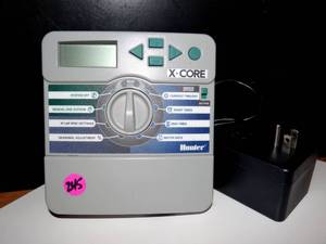 lot 245 image: Hunter - XC-800I - 8 Station Indoor Sprinkler Timer $$