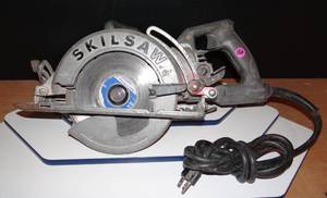 lot 254 image: VINTAGE SKILLSAW CIRCULAR SAW - TESTEDWORKS