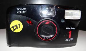 lot 271 image: VINTAGE Vivitar Series 1 500PZ 35mm film camera 35-70mm AF lens (Leica Z2X) - CHECK COMPS $$$
