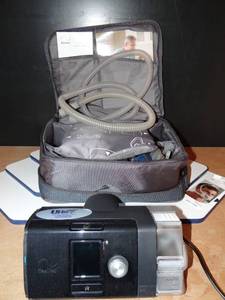 lot 278 image: ResMed AirSense 10 AutoSet with Integrated Humidifier - POWERS ONFUNCTIONAL