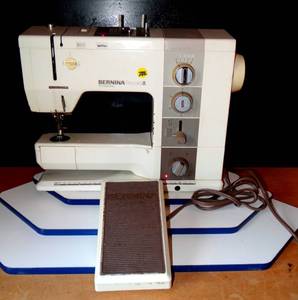 lot 292 image: BIG $$$ ITEM - Bernina Record 930 Electronic Sewing Machine w Pedal