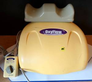 lot 295 image: OxyFlow Model 9864 Exercise Massager Machine Leg Spine Circulation Neuropathy - $$