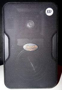 lot 331 image: Klipsch CP-4 Indoor & Outdoor Speaker - (Black) $$$