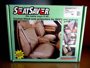 lot 361 image: NEW IN BOX - Seat Cushion Cover-Platinum Seat Saver SS8402PCGY fits 2011 Ford F-150 $$$