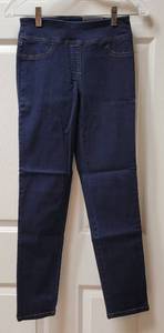 lot 5 image: BRAND NEW VAN HEUSEN SUPER STRETCH PULL ON JEAN SLIM FIT ANKLE WITH TAG. SIZE 0. RETAIL PRICE $84.
