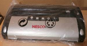 lot 16 image: BRAND NEW NESCO AMERICAN HARVEST VS-02 VACCUM SEALER IN PACKAGING AS SHOWN.