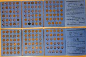 lot 29 image: LINCOLN HEAD CENT COLLECTION NUMBER ONE 1909-1940 & LINCOLN HEAD CENT COLLECTION NUMBER 2 STARTING AT 1941 AS SHOWN.