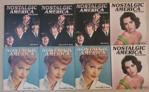 lot 88 image: (8) NOSTALGIC AMERICA MAGAZINES INCLUDING THE BEATLES, LUCY AND MORE AS SHOWN. (SOLD 8 X THE MONEY)