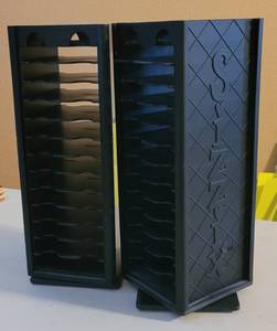 lot 130 image: SIZZIX CARTRIDGE DISPLAY TOWER CASES AS SHOWN. (SOLD 2 X THE MONEY)