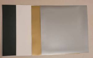 lot 143 image: (12) CRICUT 12 X 12 PREMIUM REMOVABLE VINYL SHEETS IN COLORS AS SHOWN. (SOLD 12 X THE MONEY)