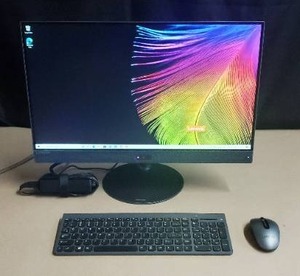 lot 2 image: Lenovo AIO 730S-24IKB All-In-One IdeaCentre 23.8 Touch Screen PC Computer with Wireless Mouse and Keyboard