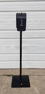 lot 25 image: Tufner Hands-Free Hand Sanitizer Floor Stand Station